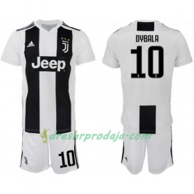 Nogometni Dresovi Juventus Dybala 10 Dječji Domaći 2018/2019 Kratkih Rukava